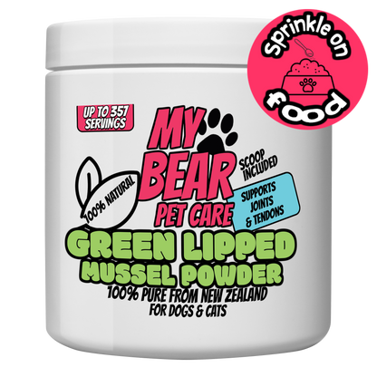 DOG & CAT JOINT SUPPLEMENT GREEN LIPPED MUSSEL POWDER 100% PURE NEW ZEALAND FOOD TOPPER HUMAN GRADE
