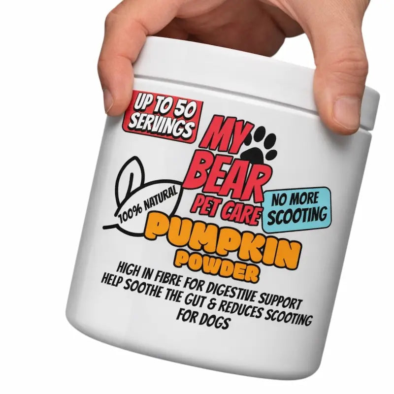 Pumpkin powder for dogs – 100% natural digestive & anal gland support 250g