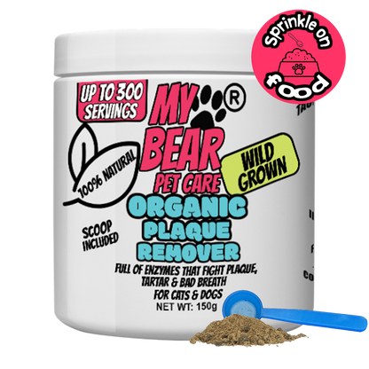 Organic Kelp Dental Powder – Plaque & Tartar Remover for Dogs & Cats Human Grade.