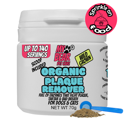 Organic Kelp Dental Powder – Plaque & Tartar Remover for Dogs & Cats Human Grade.