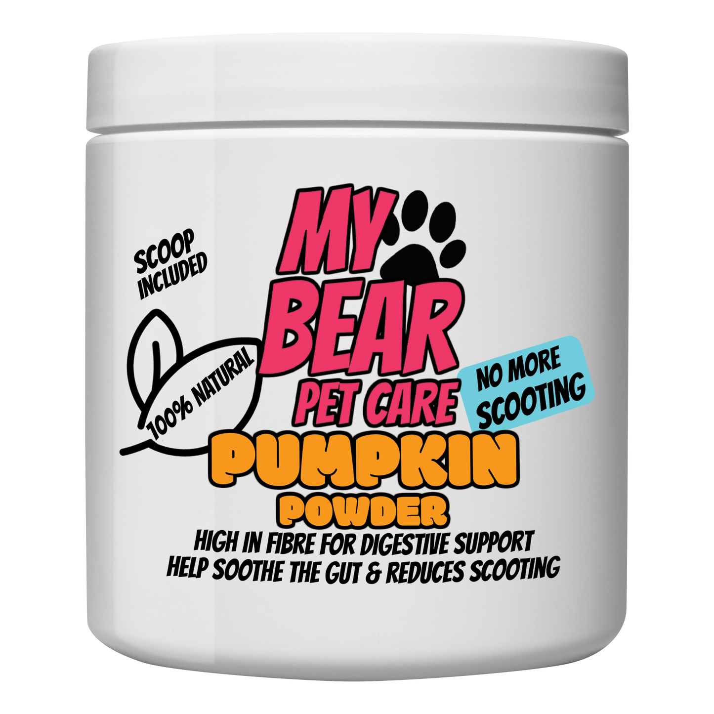 PUMPKIN POWDER PUREE 100% NATURAL FOR DOGS DOG FOOD TOPPER AIDS DIGESTION 250g HUMAN GRADE